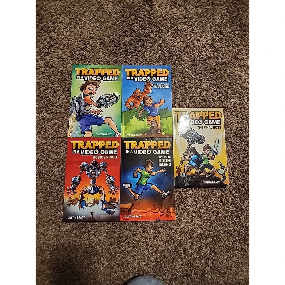 Trapped in a Video Game: The Complete Series‎ - Brady, Dustin - paperback